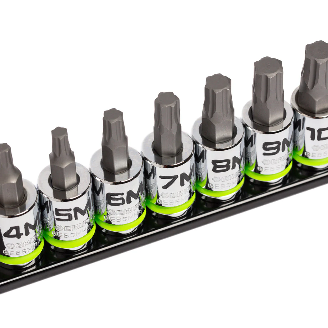 GRIPEDGE RPT Hex Driver Set — 7-Pc, 3/8″ Drive Short Metric - Image 4