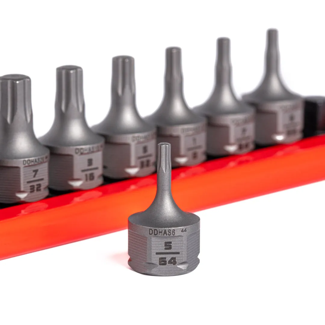 GRIPEDGE RPT Low-Profile SAE Hex Dual-Action Driver Bit Set — 10-Pc - Image 4