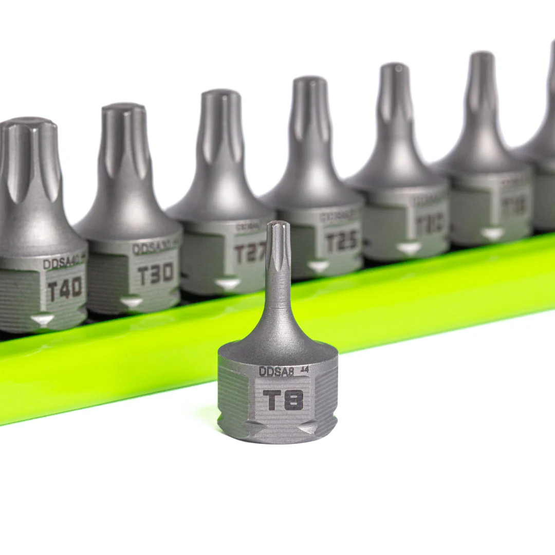 GRIPEDGE RPT Low-Profile Star Dual Action Driver Bit Set — 13-Pc, 1/4″ Drive (Torx-Compatible) - Image 5