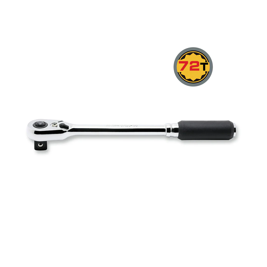 Ko-ken 3/8" Drive x 6.3" Reversible Ratchet with Quick Release Button