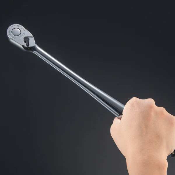 Nepros 3/8" Drive Long Ratchet Handle (90-Tooth) - Image 4