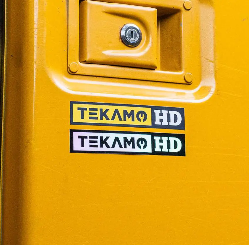 Tekamo HD Supporter Sticker Bundle #3 – Support Hi Vis - Image 3