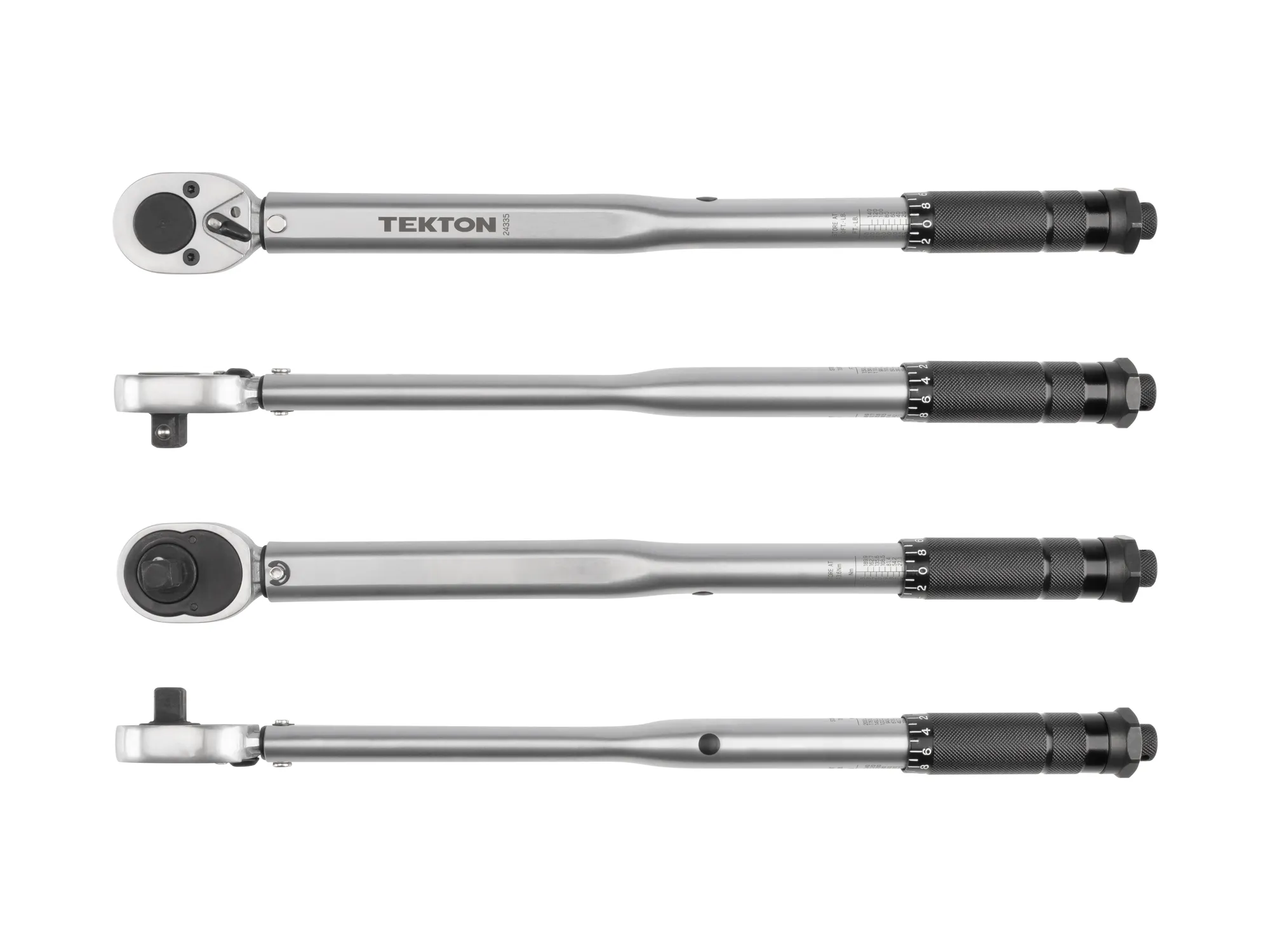 Tekton 1/2" Drive Micrometer Torque Wrench (10-150 ft-lb) - Image 4