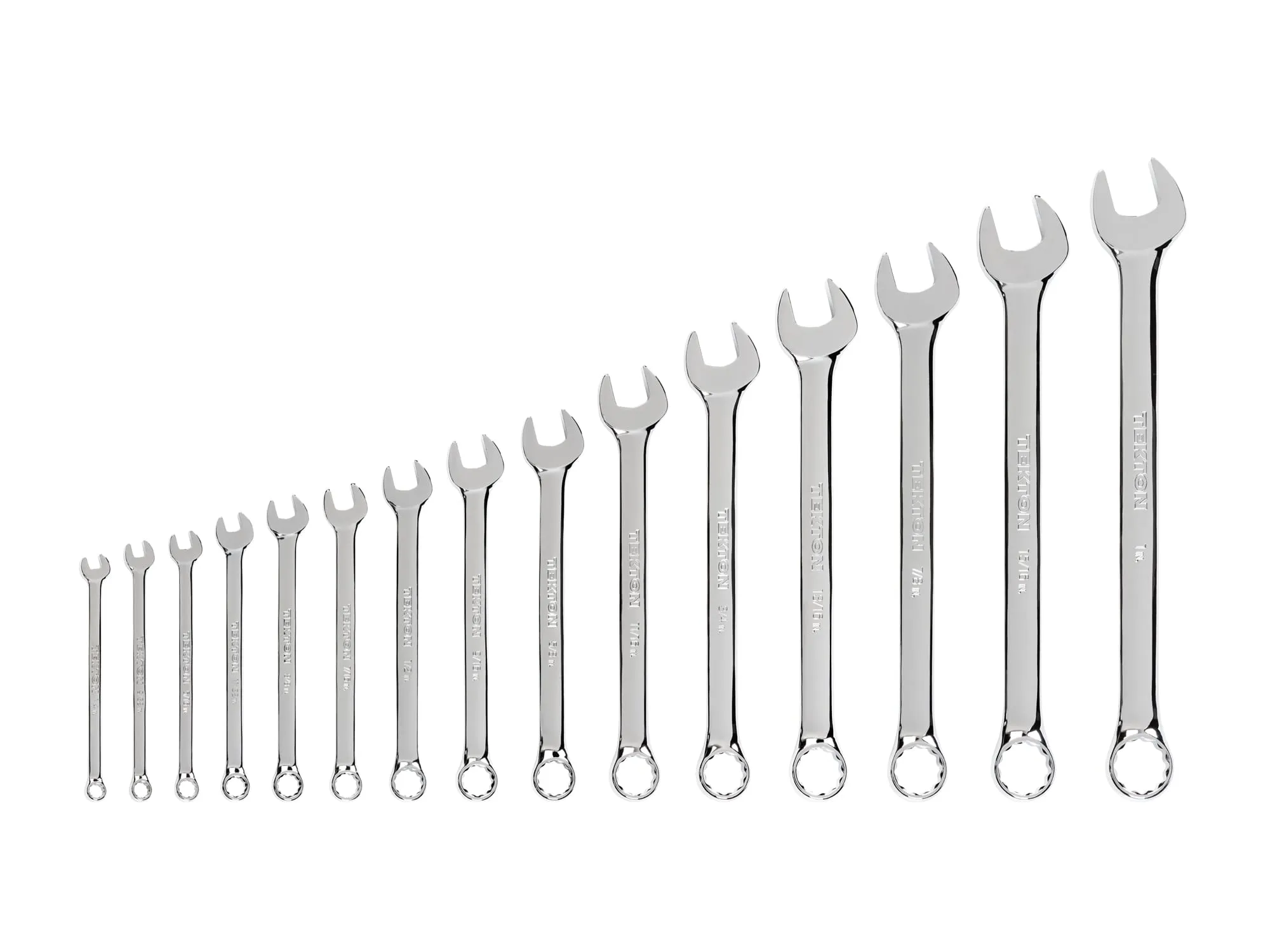 Tekton Combination Wrench Set, 15-Piece (1/4-1 in) - Image 2