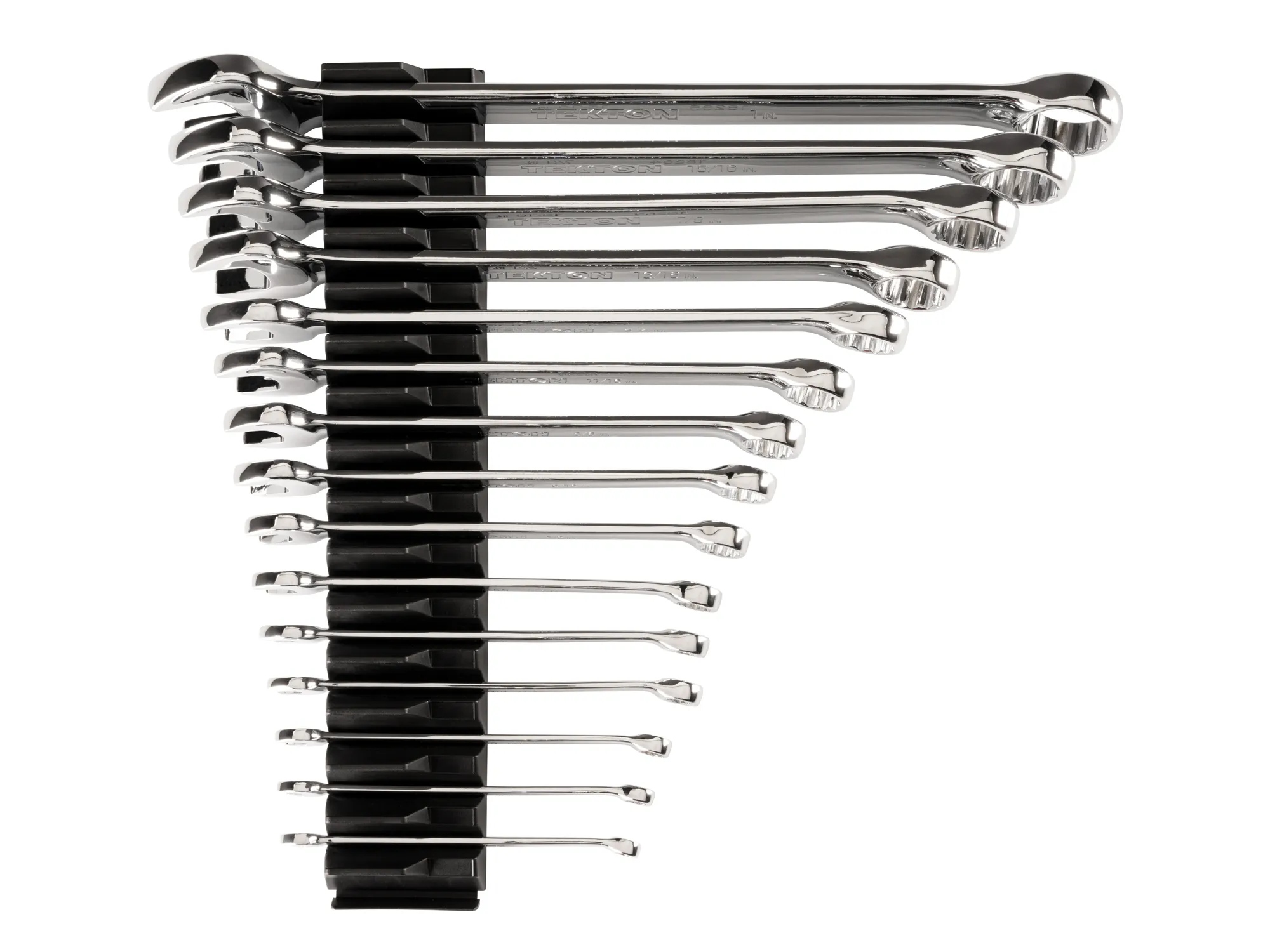 Tekton Combination Wrench Set with Modular Organizers, 15-Piece (1/4-1 in) - Image 2