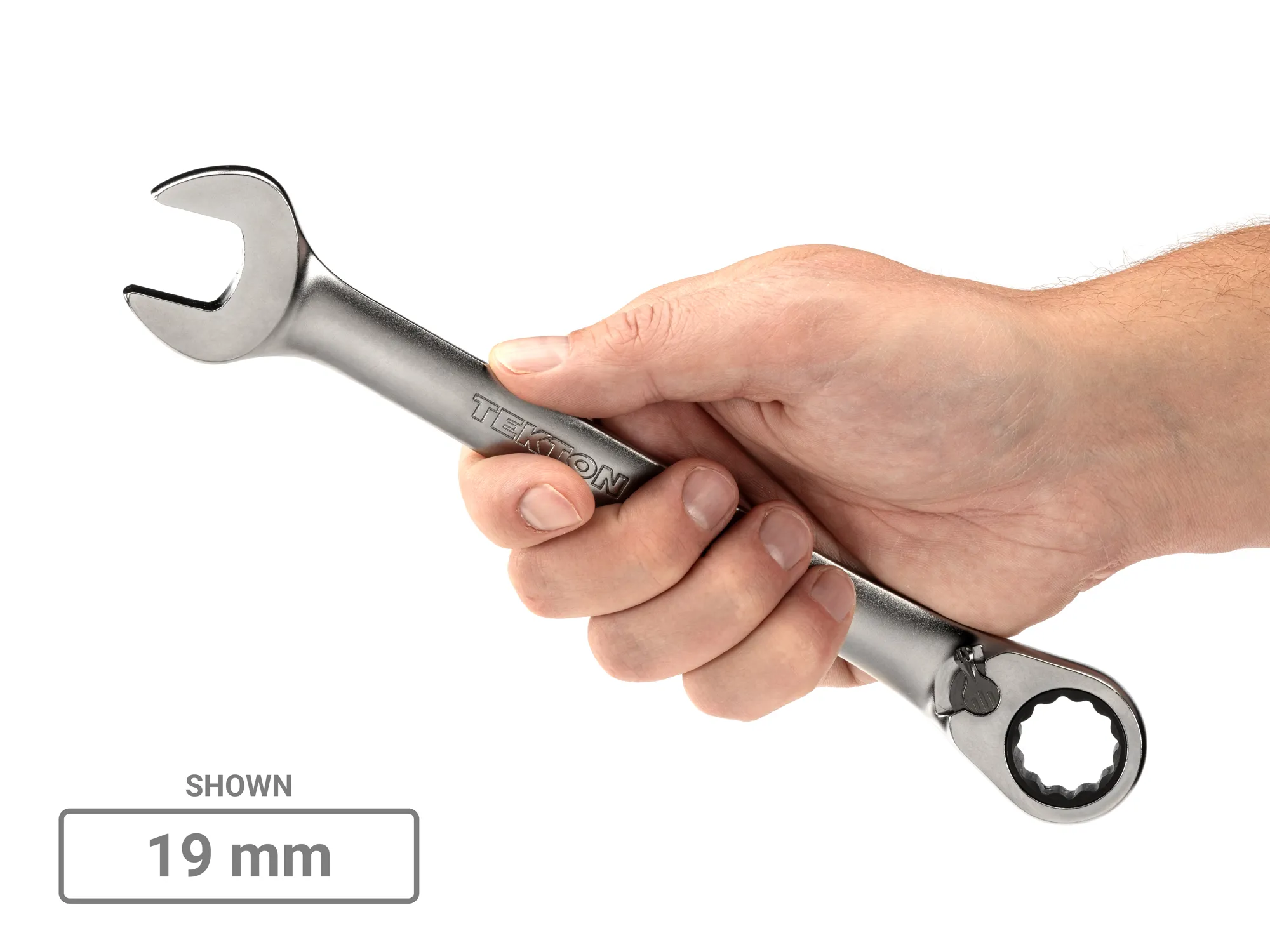 Tekton Reversible 12-Point Ratcheting Combination Wrench Set, 19-Piece (6-24 mm) - Image 2