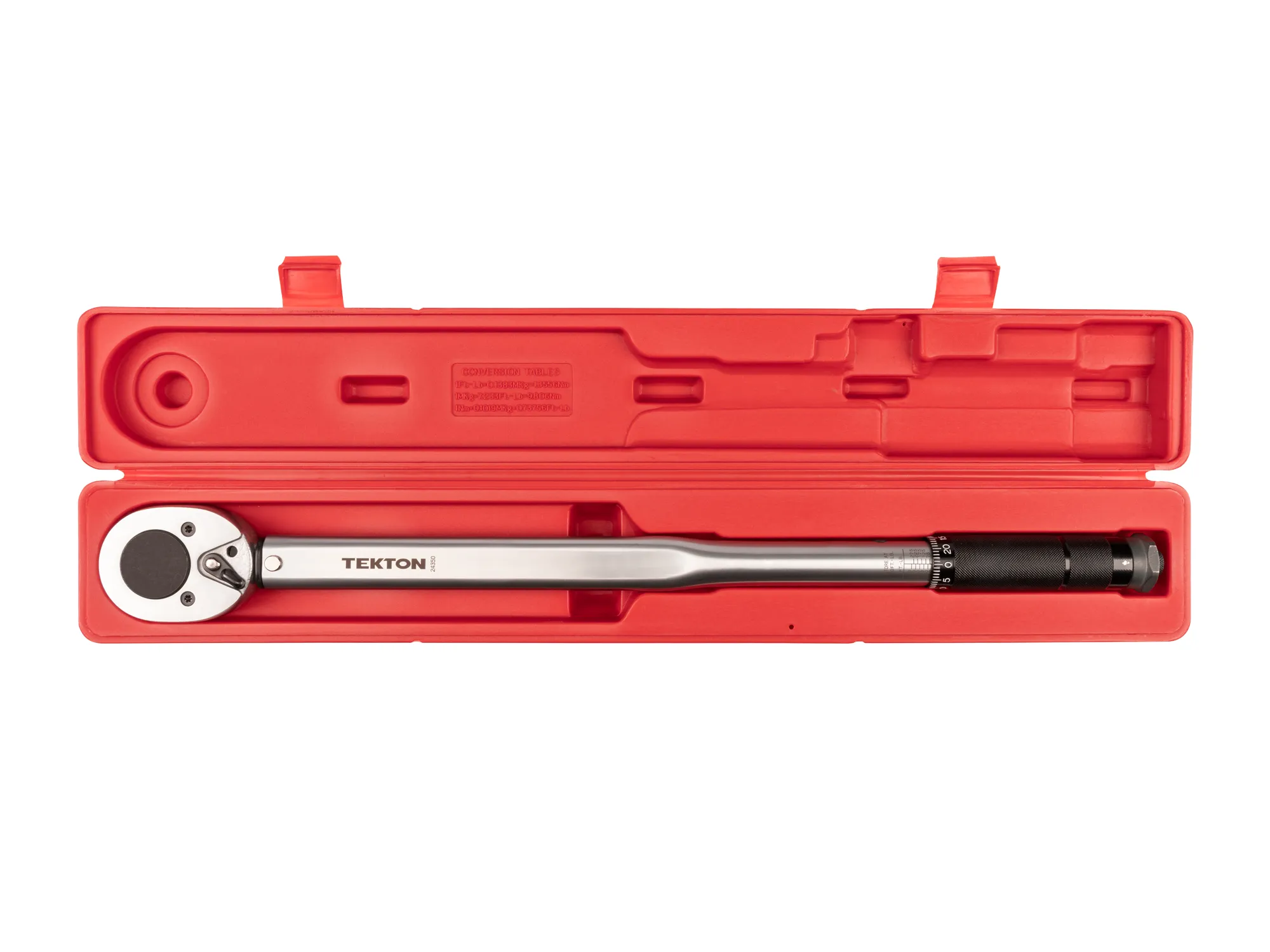 Tekton 3/4" Drive Micrometer Torque Wrench (50-300 ft-lb) - Image 3