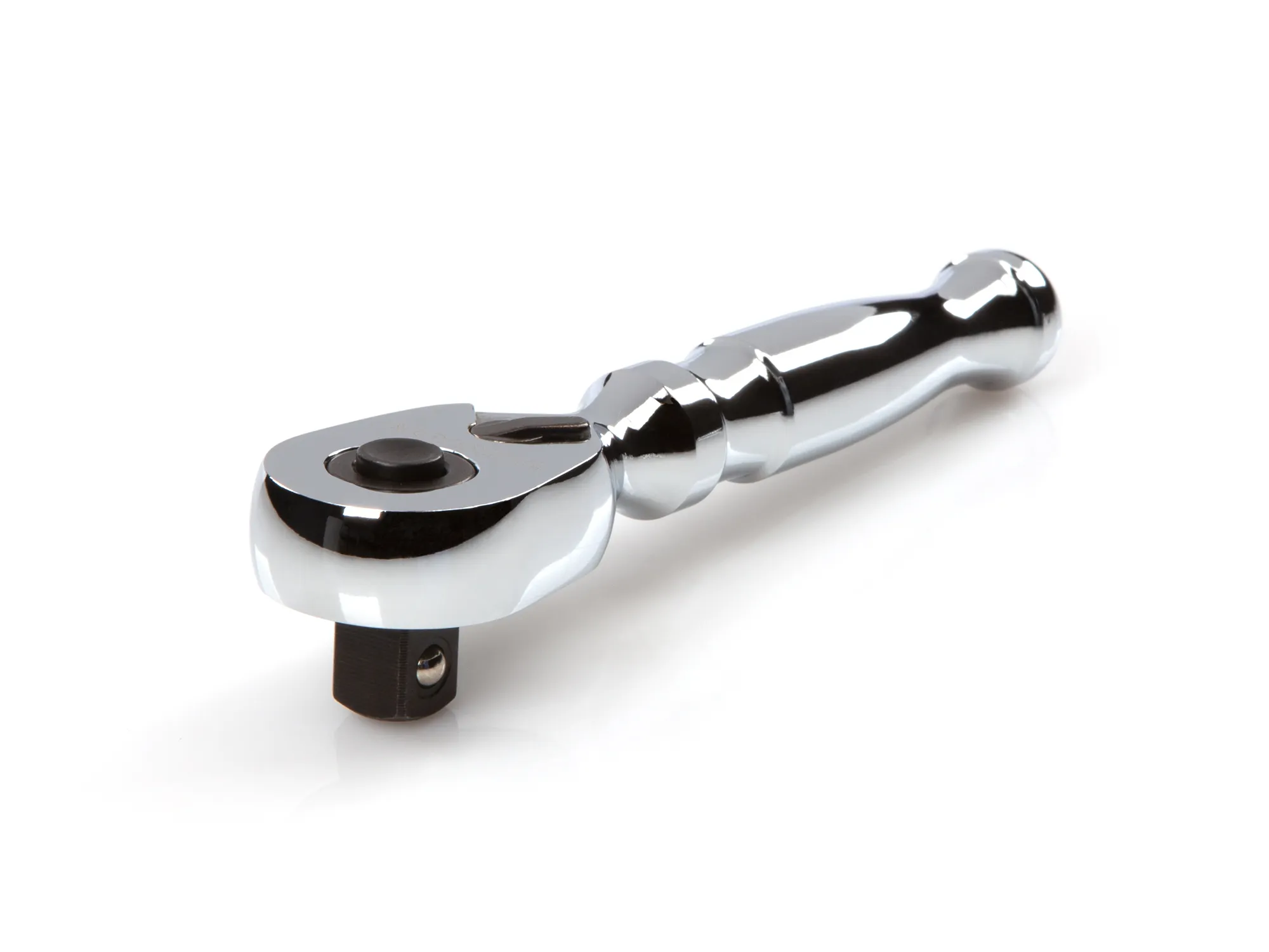 Tekton 3/8" Drive x 4.5" Stubby Ratchet with Quick Release Button - Image 2