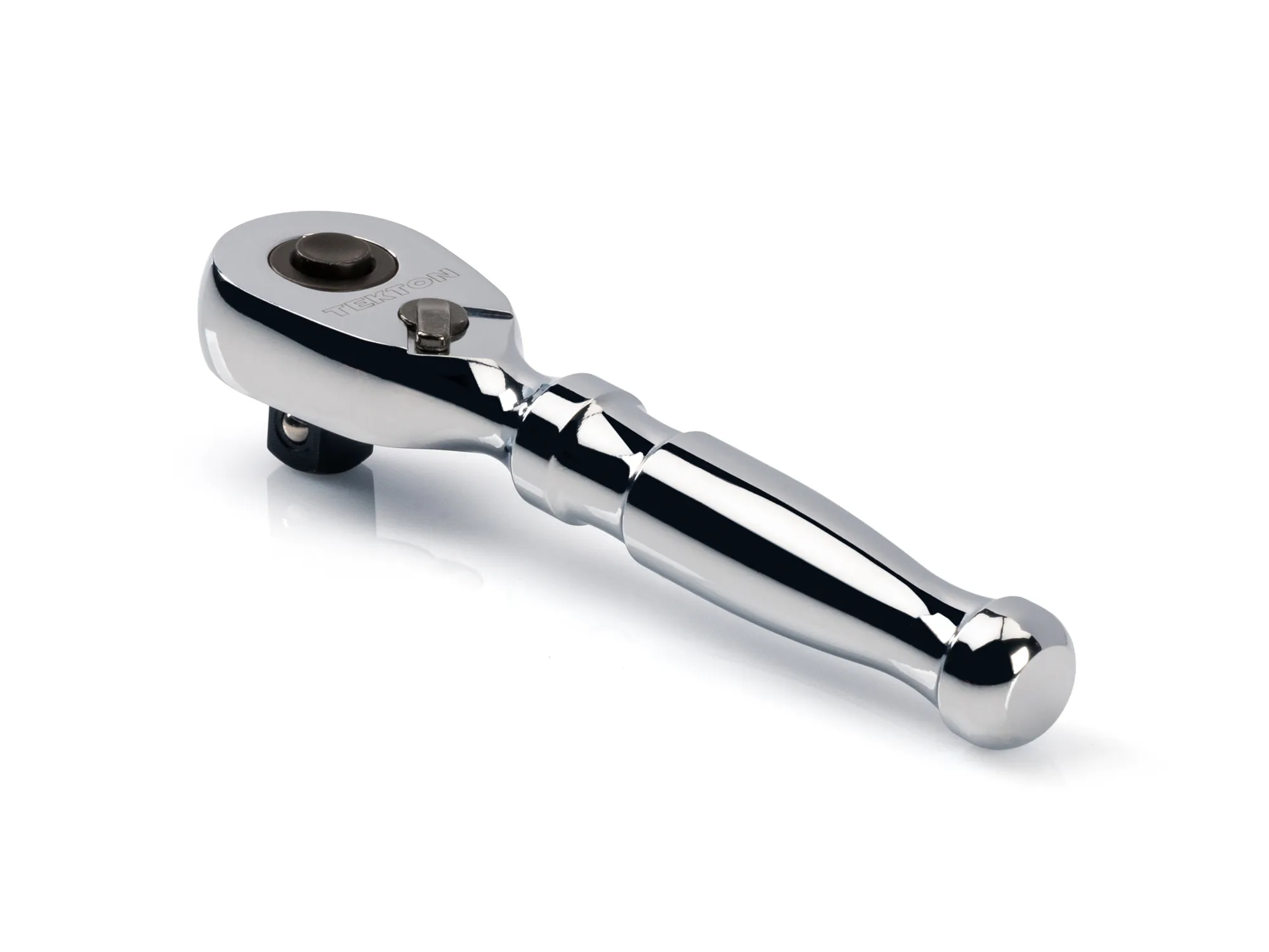 Tekton 3/8" Drive x 4.5" Stubby Ratchet with Quick Release Button - Image 3