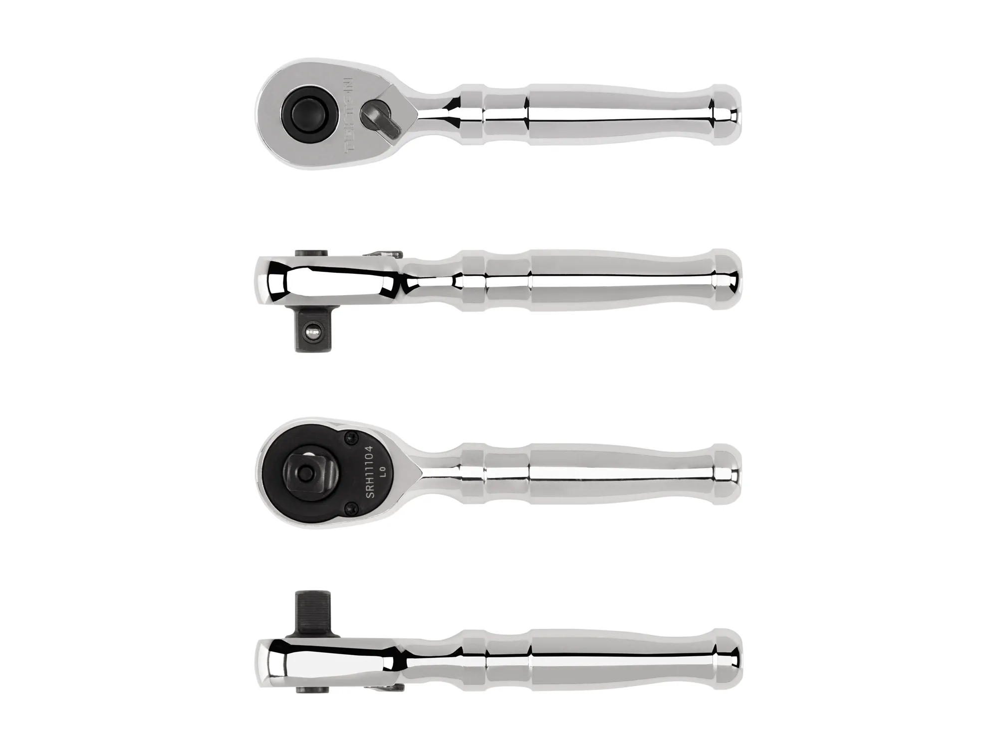 Tekton 3/8" Drive x 4.5" Stubby Ratchet with Quick Release Button - Image 6