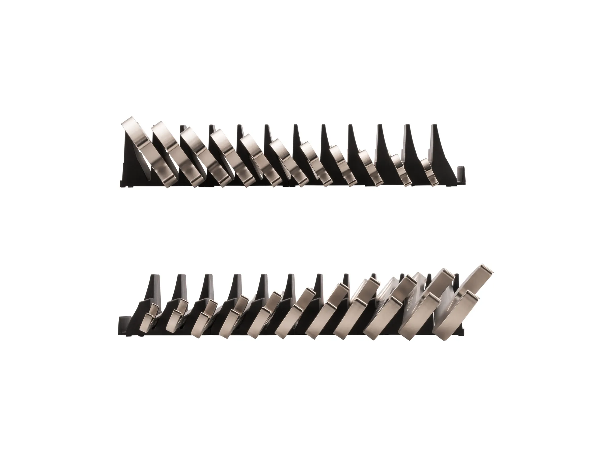 Tekton Angle Head Open End Wrench Set with Modular Organizers, 11-Piece (3/8-1 in) - Image 4