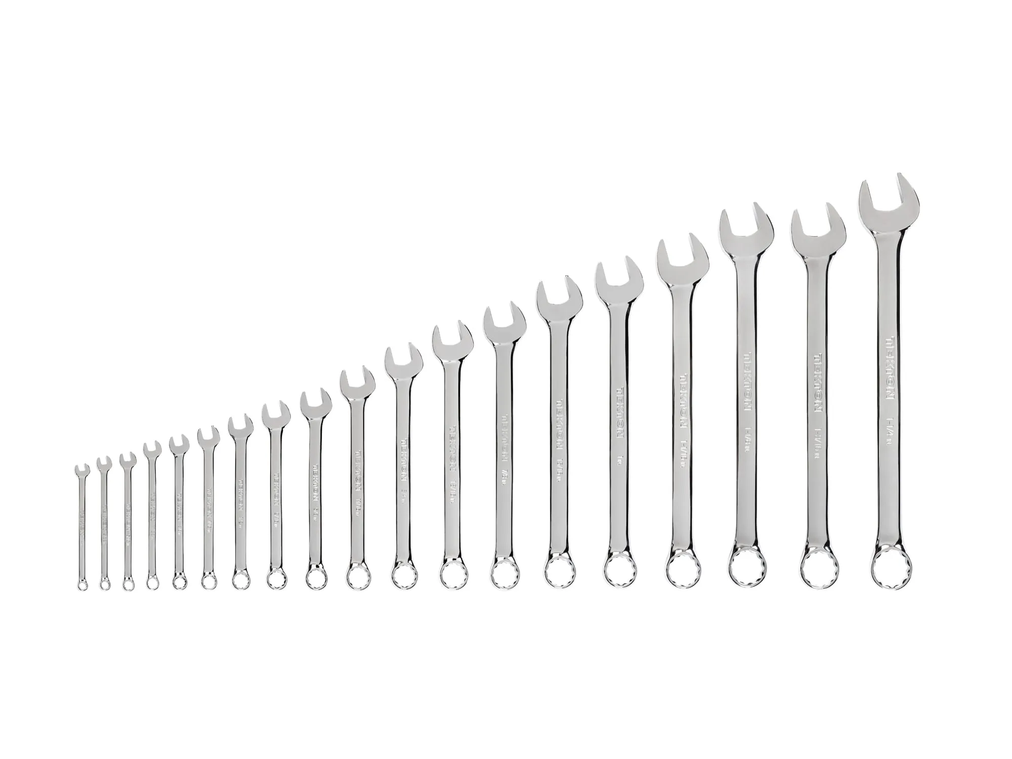 Tekton Combination Wrench Set, 19-Piece (1/4 - 1-1/4 in) - Image 2